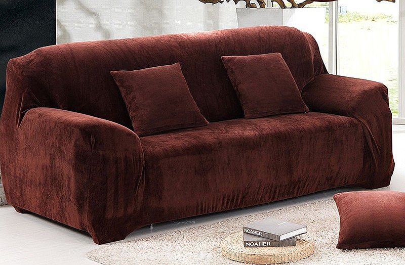 Daim brun rouge