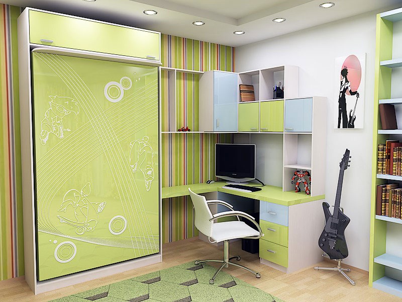 Lit armoire