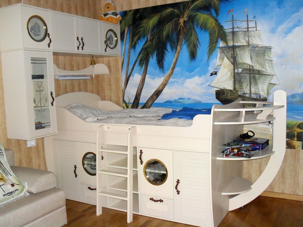Lit mezzanine pour enfant