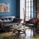Canapé de style loft original