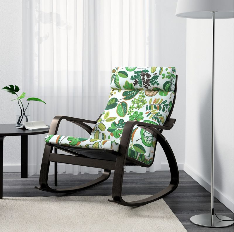 Fauteuil à bascule ikea à l'intérieur