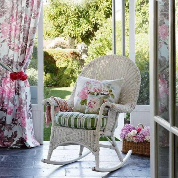 Chaise en osier